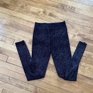 PINK Velvet Glitter Leggings